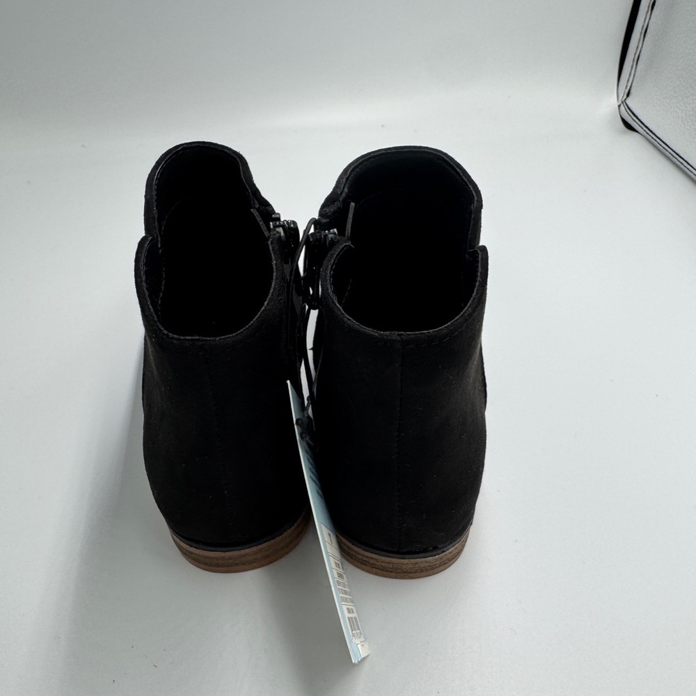 NWT Cat & Jack Toddler Girls 11 Black Formal Ankle Booties Boots Shoes - Picture 4 of 7